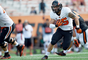 Shane Wallen hasn't seen the field in his first season with the Beavers, but looks forward to a career in football strength and conditioning coaching.