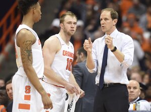 Interim head coach Mike Hopkins said Syracuse's best chance at 3-pointers is in transition. Here's what we learned from Sunday's game.