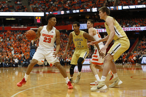 Malachi Richardson has scored three or fewer points in the first half 11 times. Eight of those, he's scored 10-plus points in the second half.