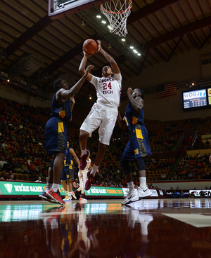 Kerry Blackshear Jr. is averaging 6.8 points and shoots 52.7 percent from the field.  