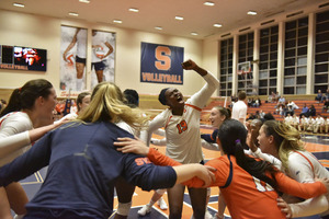 After Belle Sand's graduation, Syracuse has had to find a replacement at libero.