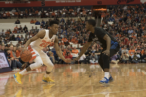 Tyus Battle originally played time at the point when Frank Howard was sidelined with an injury, but has been inserted into the role recently.