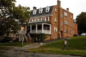 The Zeta Beta Tau fraternity is located at 905 Walnut Avenue. 