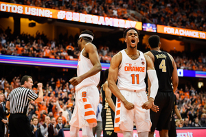 Syracuse defeated Wake Forest last year in the Carrier Dome, 78-70.