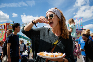 Food columnist Ali Harford tries an array of classic fair food at The Great New York State Fair. 