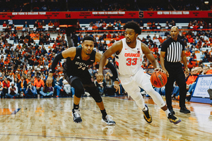 Syracuse's leading scorer Elijah Hughes announced he'd enter the NBA Draft process last Friday.