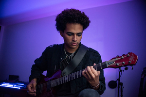 Anish Ghosh developed his love for music himself at age 11 when he auditioned for percussion in his middle school band. After learning the drums, Ghosh later added bass and guitar to his arsenal of instruments. 