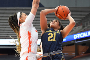 Kamilla Cardoso had nine blocks in Syracuse's comeback win over Notre Dame.