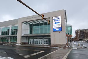 The county runs a vaccination site at the OnCenter.