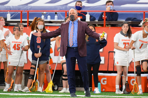 Gary Gait said his success as a player at Syracuse was because of coaches like Roy Simmons Jr. and John Desko.