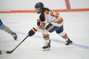 Abby Moloughney scored Syracuse's first goal against Princeton. 