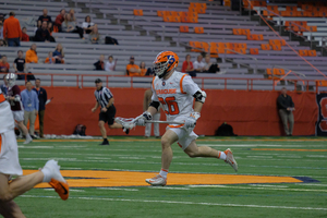 Lucas Quinn was second on the team in both shots and goals against No. 1 Maryland.