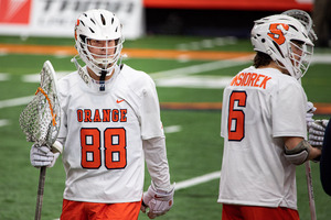 Bobby Gavin made 11 starts and finished with 86 total saves in his one season at Syracuse.