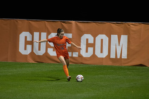 The Orange took 11 shots and earned 10 corner kicks, but they never found the back of the net against the Hokies.