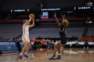 Georgia Woolley matched a season-high 23 points for the second straight game to help lift Syracuse to its second ACC win this season