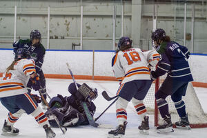 In Syracuse's third loss to Mercyhurst this season, it surrendered six penalties to the Lakers. While the Orange got seven power plays, they were unable to convert once.