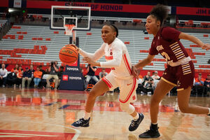 Fair has scored in double figures in all of the Orange’s 26 games, including a season-high 36 points in a 90-72 win over Virginia.