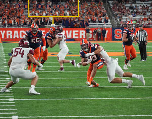 Ike Daniels rushed for 63 yards on 11 attempts in his first collegiate game