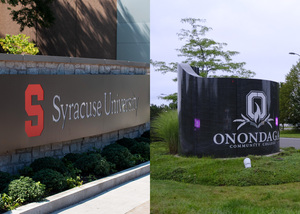 The Direct Transfer Admission Program Agreement allows graduates from Onondaga Community College to earn a bachelor's degree in select Syracuse University programs in four semesters.