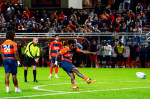 Ernest Bawa's journey began growing up in poverty in Ghana. Now, he's realized his dream of playing college soccer in the United States.