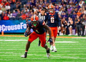 Kyle McCord attempted a career-high 63 passes versus UNLV, but Syracuse still registered a season-high 137 rushing yards.