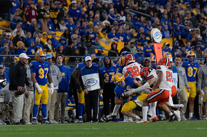 Syracuse’s defense surrendered just 217 yards of total offense despite getting blown out by No. 19 Pittsburgh.