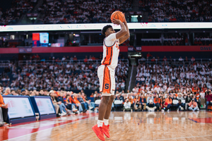 Syracuse went 8-for-24 from 3 against Notre Dame, including attempting a season-high 17 triples in the first half.