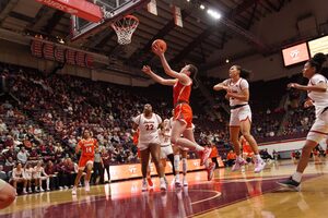 Syracuse defeated Virginia Tech behind Sophie Burrows’ career-high 28 points. The sophomore shot 8-of-12 on 3-pointers.