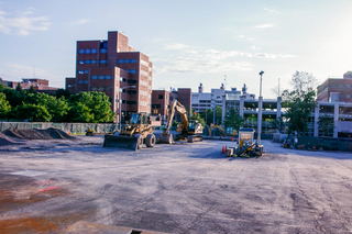 The National Veterans Resource Complex will eventually be located corner of Waverly Avenue and South Crouse Avenue. Photo taken June 15, 2017