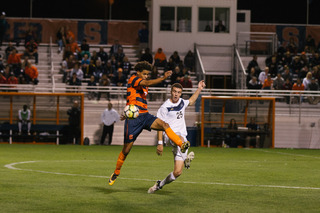 Buchanan had three shots as the Orange tried utilizing his speed by feeding him chipped through balls. 