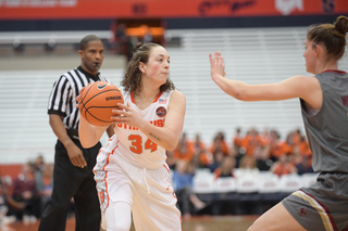 Abby Grant sank one 3-pointer in her two minutes of play.