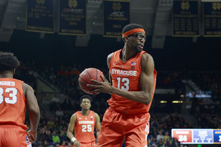 Chukwu's 11 minutes were the lowest among SU's normal center rotation, and his playing time has declined since he was unseated as the starter by Marek Dolezaj.