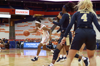 Isis Young was one of four bench players to play double-digit minutes.