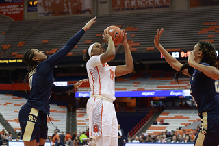 Syracuse had seven blocks and 12 steals against the Panthers. 