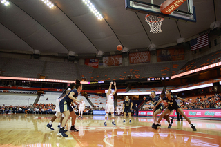 The Orange shot 13-of-21 at the free throw line. 