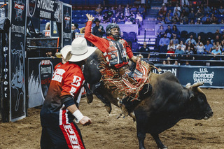 Junior Patrick Souza ended up taking home the top spot at the Syracuse stop on the PBR Velocity Tour.