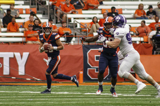 Tommy DeVito threw four touchdowns to four different receivers. 