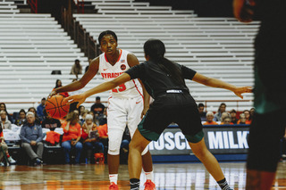 Lewis transferred from Ohio state after her freshman season and came off the bench after Tiana Mangakahia last year.