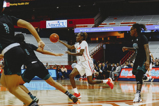 Gabrielle Cooper had 10 points in the first game of her senior season.