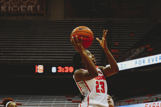 Lewis only recorded one field goal against the Hawks after leading the Orange in scoring during their season-opener.