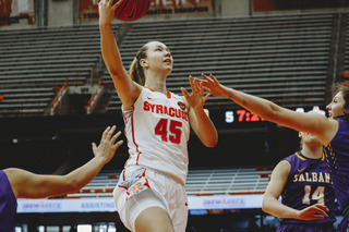 Digna Strautmane had nine points, four rebounds and four assists.