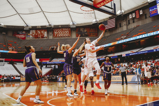 Syracuse shot 43.5% from the field in its third-straight win.