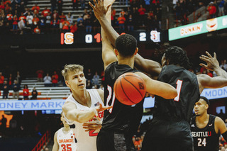 Marek Dolezaj tied for first on the Orange with two assists.