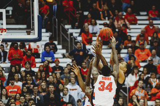 Bourama Sidibe followed up his double-double performance against Colgate with seven points and six rebounds against the Redhawks.