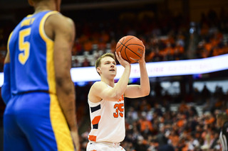 Buddy's seven field goals were the most made by a Syracuse player against the Panthers, and he had his highest 3-point percentage since the Boston College game on Jan. 15. 