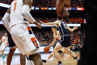 When the open 3-point looks were nonexistent, Syracuse adapted its offense to focus on the interior.