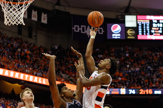 Hughes attempted the most field goals on the Orange (19) and was one of two Syracuse players to shoot 100% from the charity stripe.