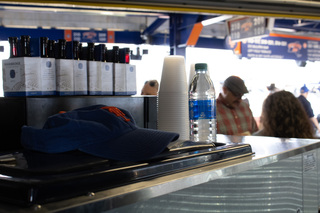 Refreshments, including the taco Tuesday special, are sold at the game to hungry spectators. 